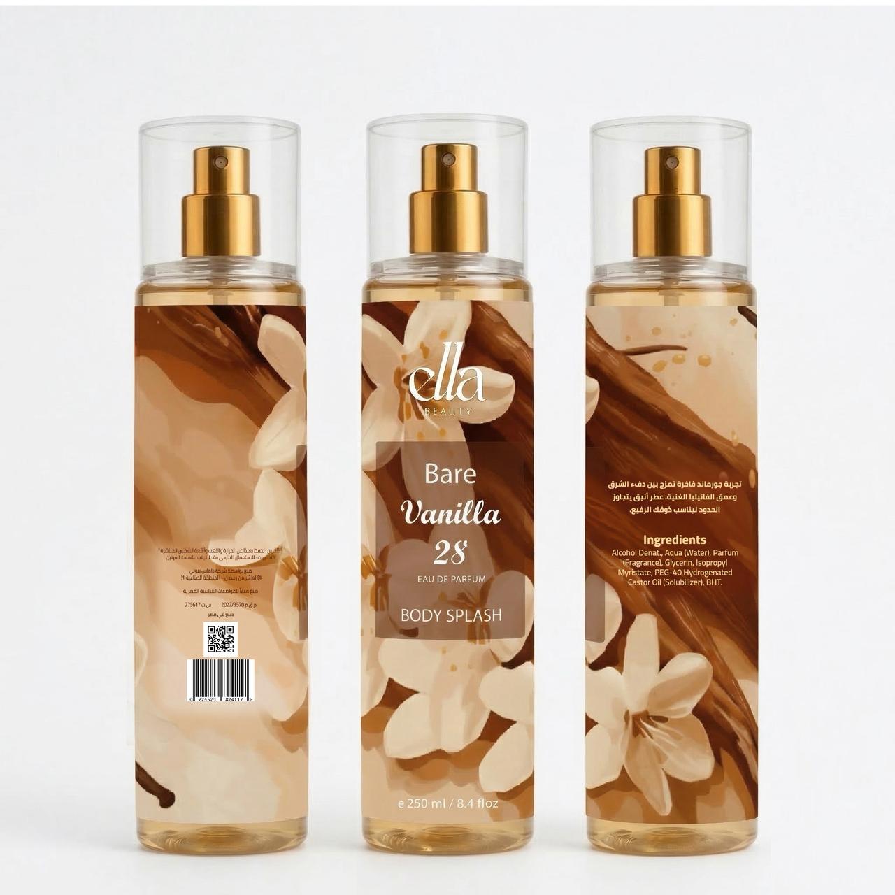 Bare Vanilla — بادي سبلاش Ella2 Beauty